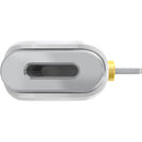 Hollyland Lark C1 Micrófono Lavalier inalámbrico para iPhone DUO  (Color blanco)