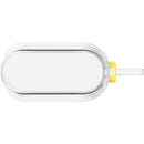 Hollyland Lark C1 Micrófono Lavalier inalámbrico para iPhone DUO  (Color blanco)
