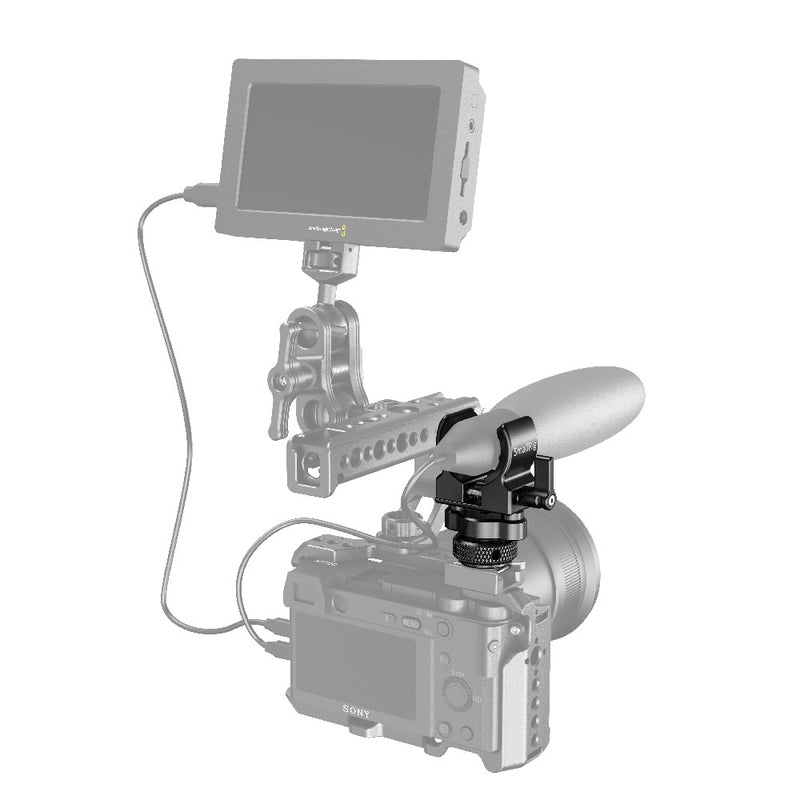 Soporte Micrófono y Clip de Micrófonos con Adaptador de Cold Shoe - SmallRig BSM2352