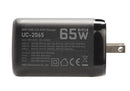 UC-2065 65W USB-C/A GaN Travel Charger