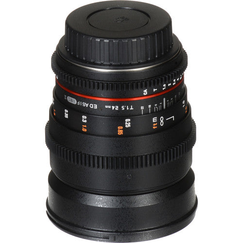 24mm T1.5 Cine DS Lens for MTF