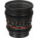50mm T1.5 Cine DS Lens for MTF