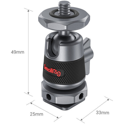 Rotula Smallrig de Zapata con Rosca 1/4"-2948