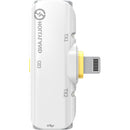 Hollyland Lark C1 Micrófono Lavalier inalámbrico para iPhone DUO  (Color blanco)