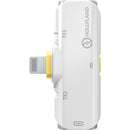 Hollyland Lark C1 Micrófono Lavalier inalámbrico para iPhone DUO  (Color blanco)
