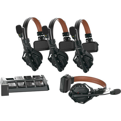 Hollyland Solidcom C1 Pro. Sistema de Intercom con 4 auriculares inalámbricos.