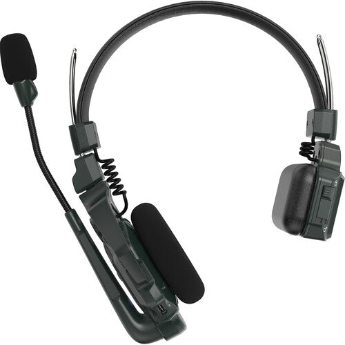 Solidcom C1-HUB8S con 9 auriculares y base HUB. Sistema de Intercomunicación inalámbrico.