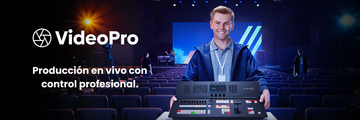 VideoProPeru Videocámaras, Cine, Mezcladores, Streaming y mucho más.