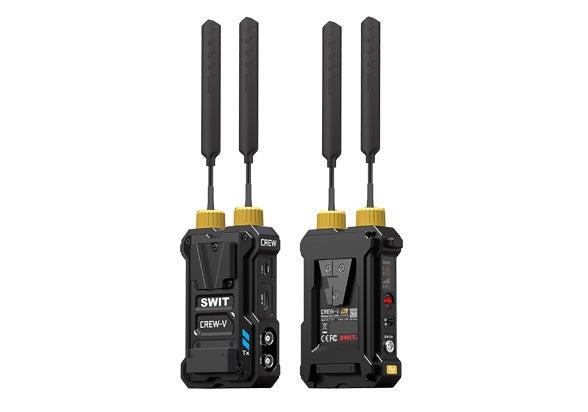 SWIT CREW-V – Sistema Inalámbrico de Video Profesional 1.2km (Versión V-Mount Dual)