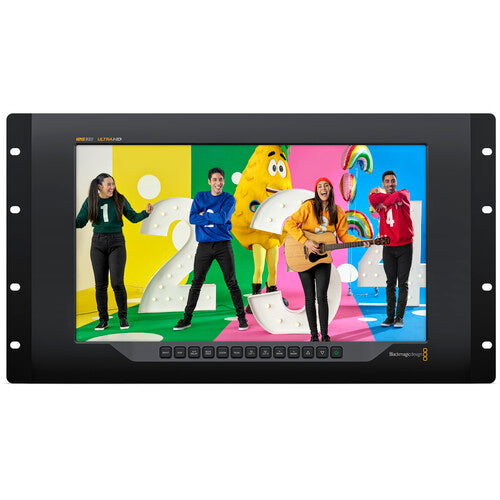 Blackmagic SmartView 4K G3 – Monitor Profesional IP UHD 15.6" con SMPTE-2110 y 12G-SDI