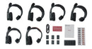 Hollyland Solidcom SE Global 6S 6-Person Full-Duplex Single-Ear Noise-Canceling Headset Intercom System (2.4 GHz)
