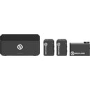 Hollyland LARK MAX Duo Sistema de micrófono inalámbrico para 2 personas