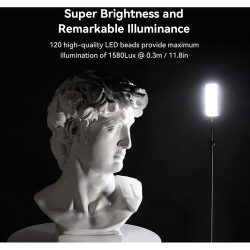 Luz LED RGB compacta con batería de larga duración SmallRig RM120
