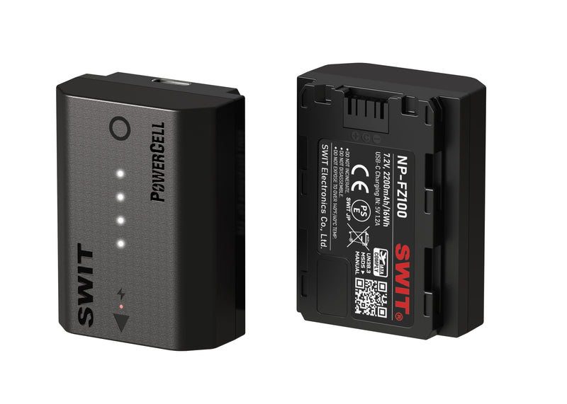 Swit PowerCell NP-FZ100 – Batería Profesional USB-C para Cámaras Sony