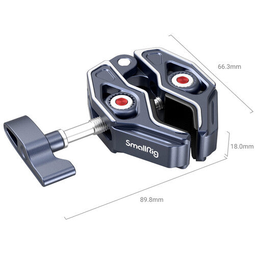 Abrazadera de aluminio y acero inoxidable en forma de Cangrejo SmallRig 3755