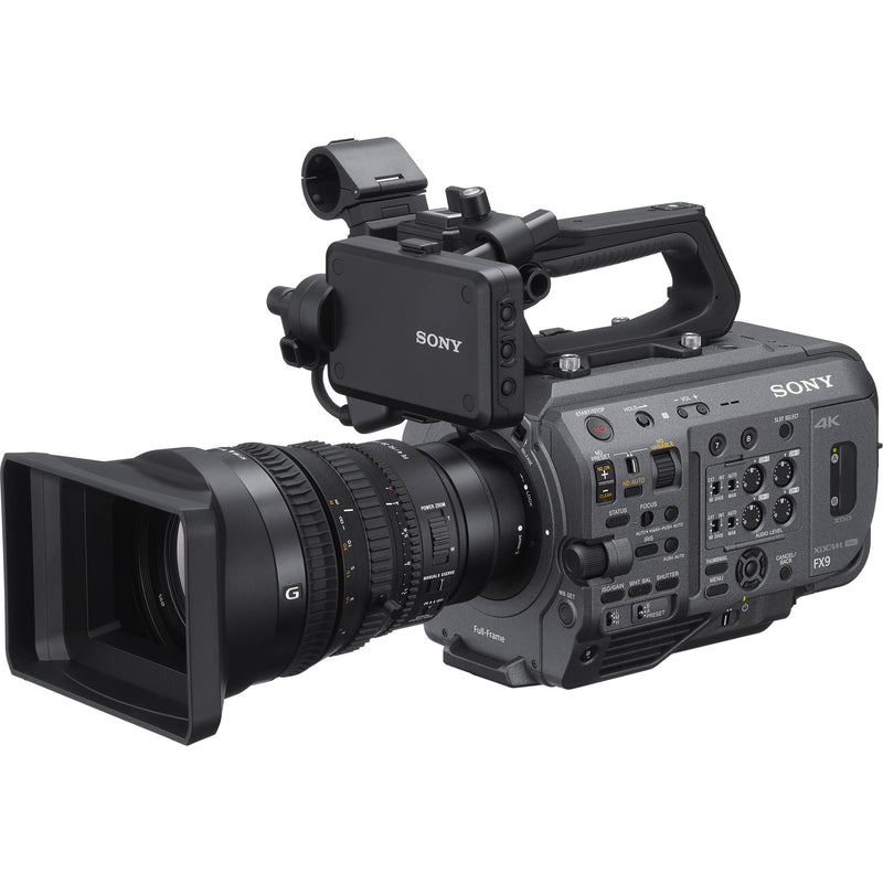 Cámara de Cine Digital Sony PXW-FX9VK con Lente Sony FE PZ 28-135mm f/4 G OSS