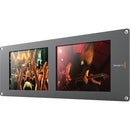 BLACKMAGIC DESIGN SmartView Duo 2 – Monitor Dual SDI de 8" para Rack 3RU