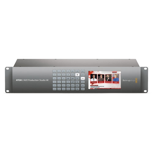 Mezclador Blackmagic ATEM 2 M/E Production Studio 4K