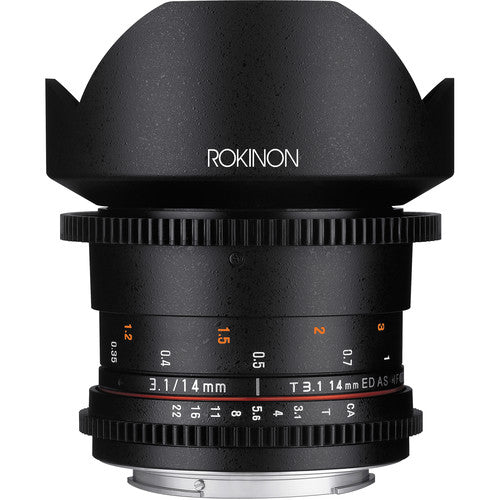 14mm T3.1 Cine DS Lens for Canon EF