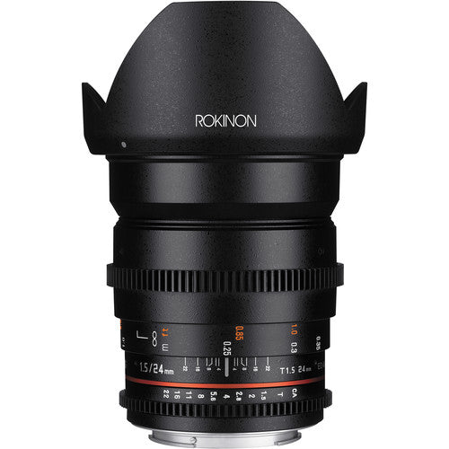 24mm T1.5 Cine DS Lens for Canon EF