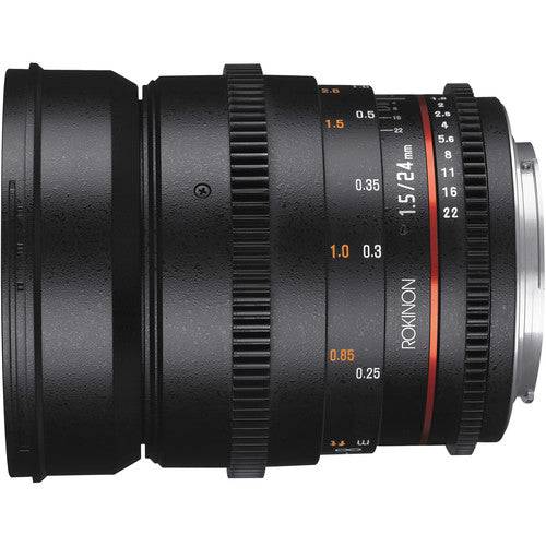 24mm T1.5 Cine DS Lens for Canon EF