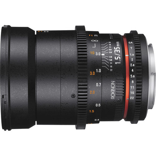 35mm T1.5 Cine DS Lens for Canon EF