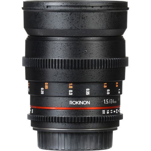 24mm T1.5 Cine DS Lens for Canon EF