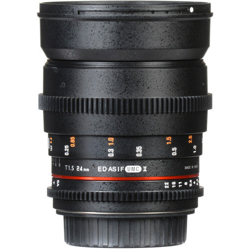 24mm T1.5 Cine DS Lens for Canon EF