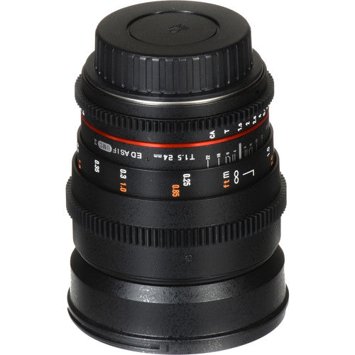 24mm T1.5 Cine DS Lens for Canon EF