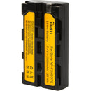 Batería ikan NP-F550 compatible con L-Series (7.4V, 2900 mAh)