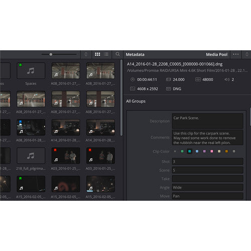 Clave de activación de software avanzado DaVinci Resolve Studio 18