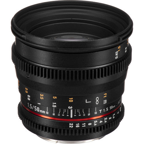 50mm T1.5 Cine DS Lens for Canon EF