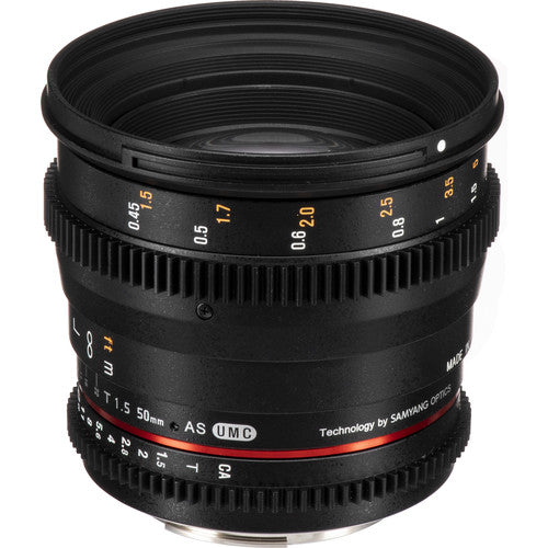 50mm T1.5 Cine DS Lens for Canon EF