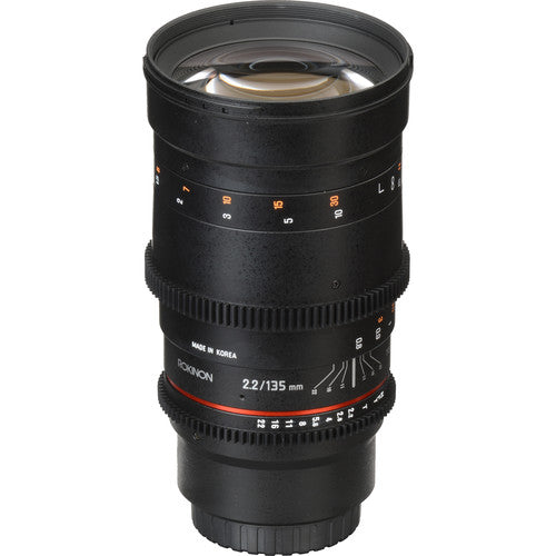 135mm T2.2 Cine DS Telephoto Lens for Canon EF