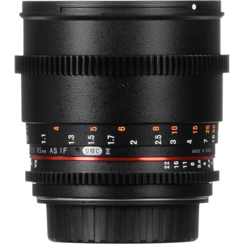 85mm T1.5 Cine DS Lens for Canon EF