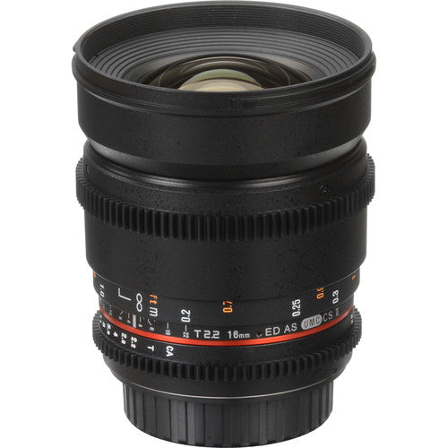 16mm T2.2 Cine DS Lens for for MFT