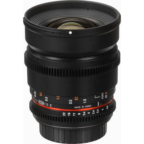 16mm T2.2 Cine DS Lens for Canon EF