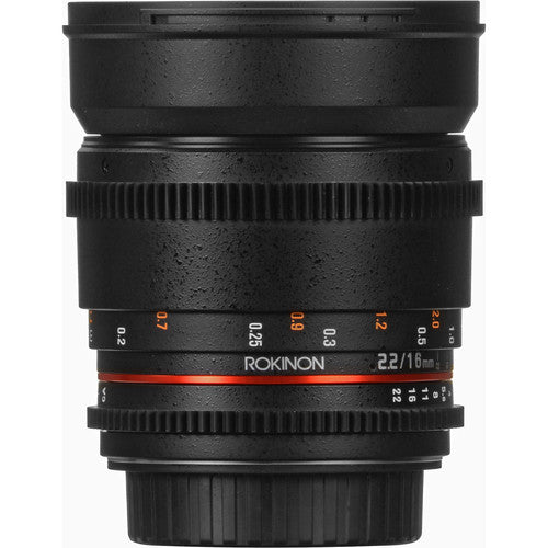 16mm T2.2 Cine DS Lens for Canon EF