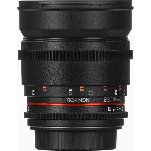 16mm T2.2 Cine DS Lens for for MFT