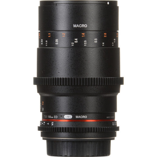 100mm T3.1 Cine DS Lens for for MFT