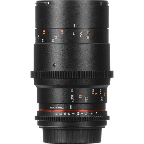 100mm T3.1 Cine DS Lens for Canon EF