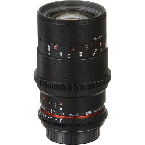 100mm T3.1 Cine DS Lens for Canon EF