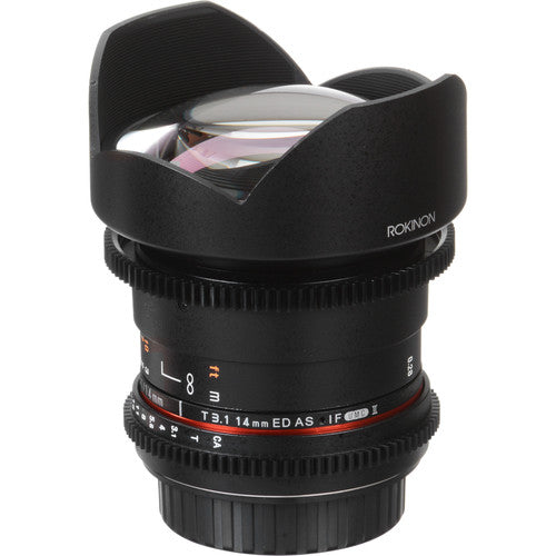 14mm T3.1 Cine DS Lens for Canon EF