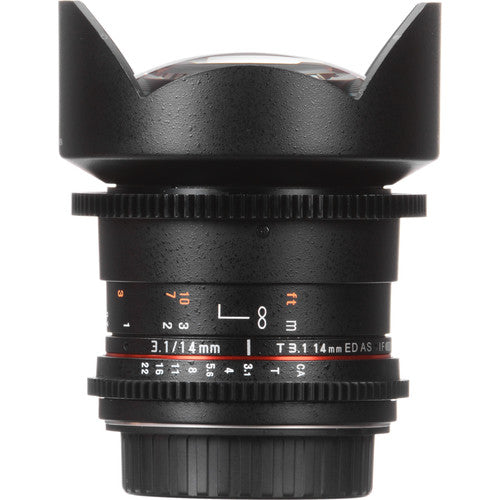 14mm T3.1 Cine DS Lens for Canon EF