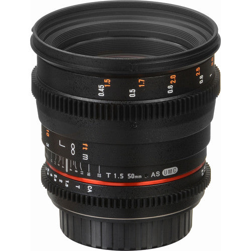 50mm T1.5 Cine DS Lens for Canon EF