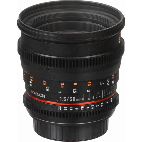 50mm T1.5 Cine DS Lens for Canon EF