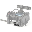 15mm vástago simple abrazadera para BMPCC 4K y 6K Jaula