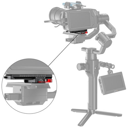 Kit de desplazamiento para BMPCC 4K y 6K y Ronin S Grúas 2 Moza aire 2