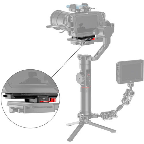 Kit de desplazamiento para BMPCC 4K y 6K y Ronin S Grúas 2 Moza aire 2