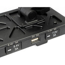 Placa STRATUS V-montaje de la batería w / 15mm Montaje de Rod de la cámara BMPCC6K